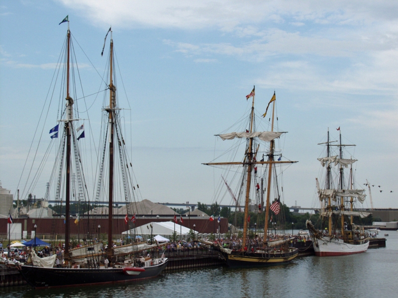 Highlander Sea, Pride Of Baltimore II, Barque Picton Castle