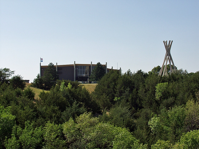 Back view of center