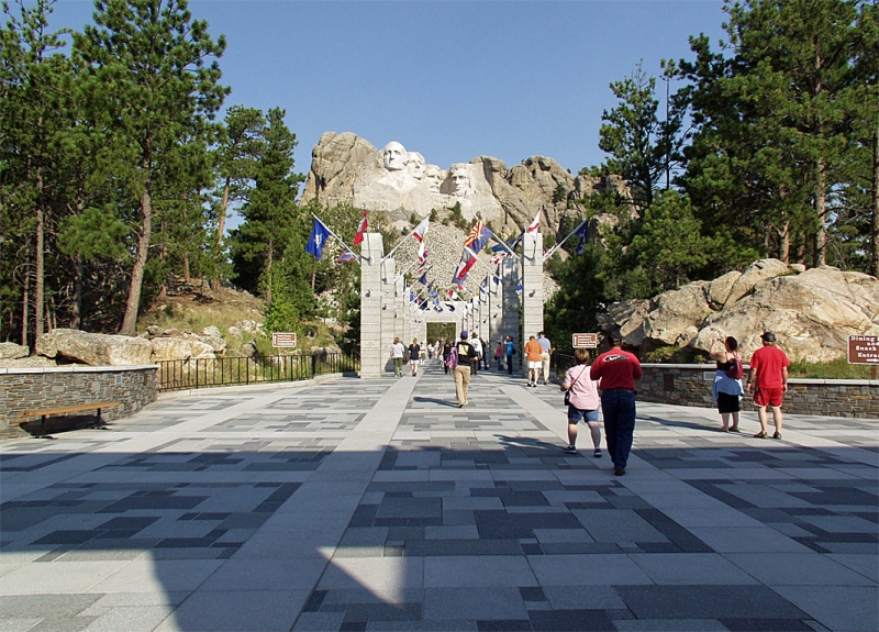The Avenue Of Flags