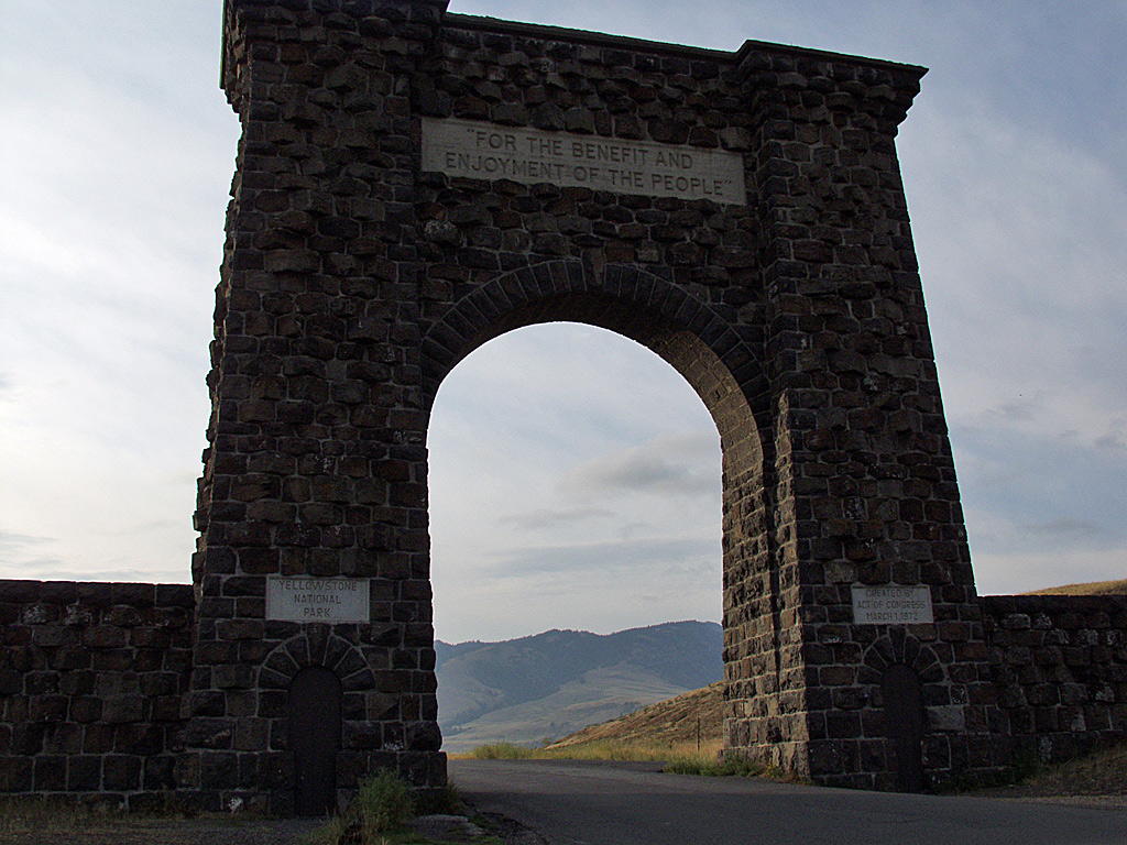 North Entrance To The Park