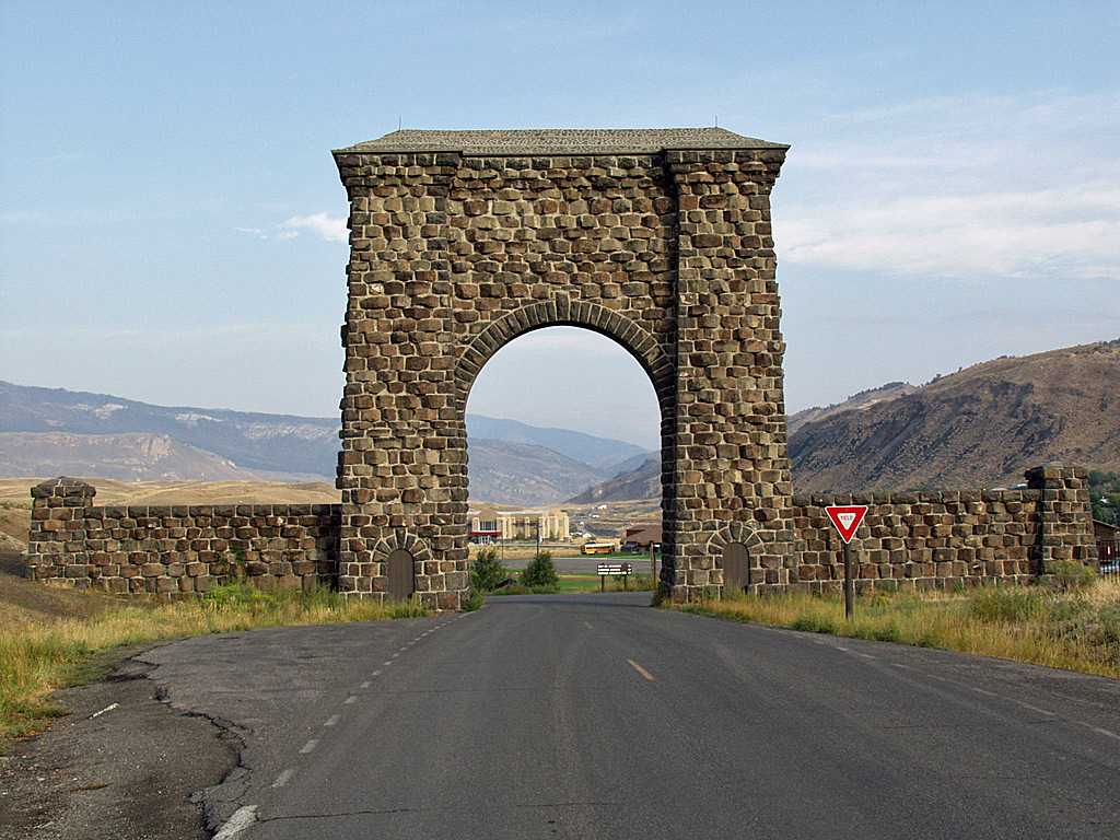 North Entrance To The Park