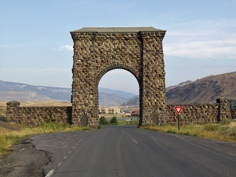 North Entrance To The Park