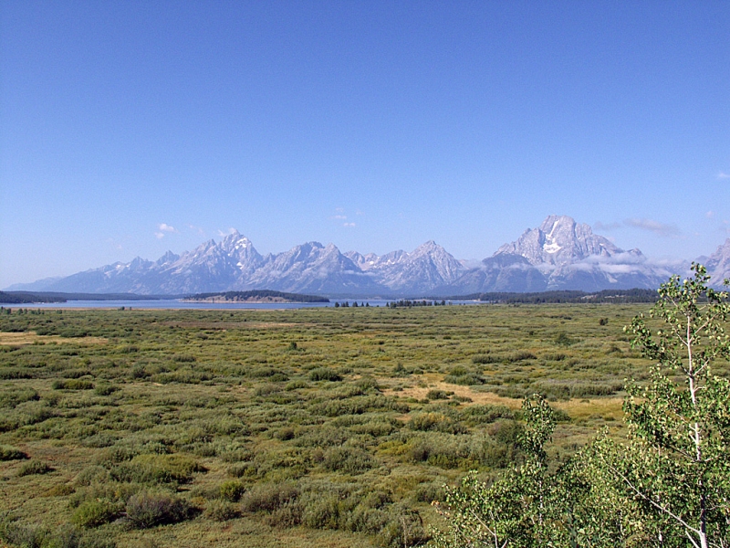Grand Teton Mountain Range