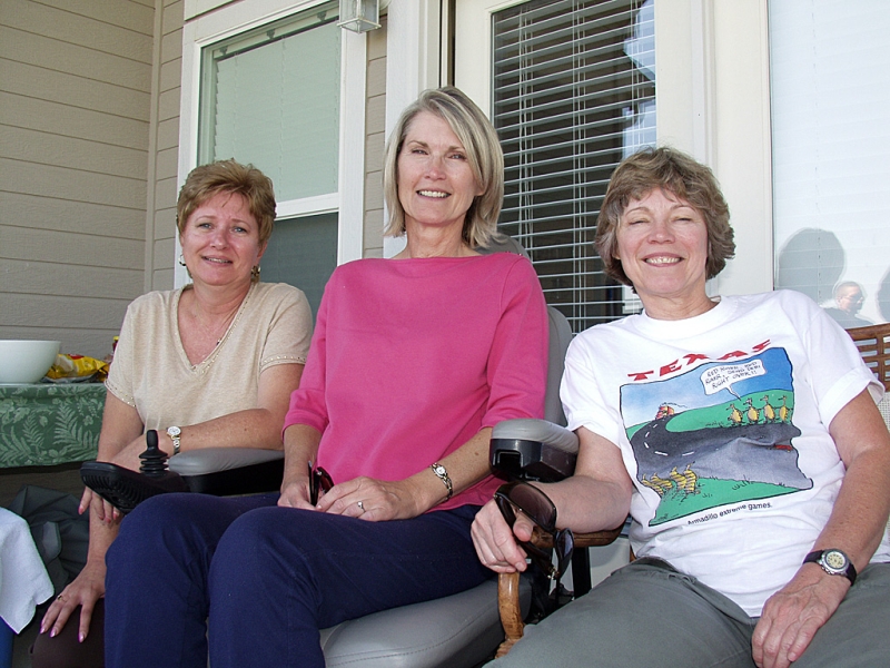 Lorna, Pat and Lynn