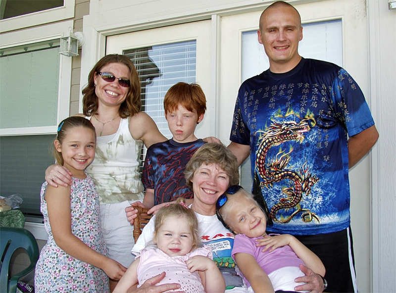 Lynn's Family - Daughter (Jessica) and Son-In-Law (Dave) and Their Family