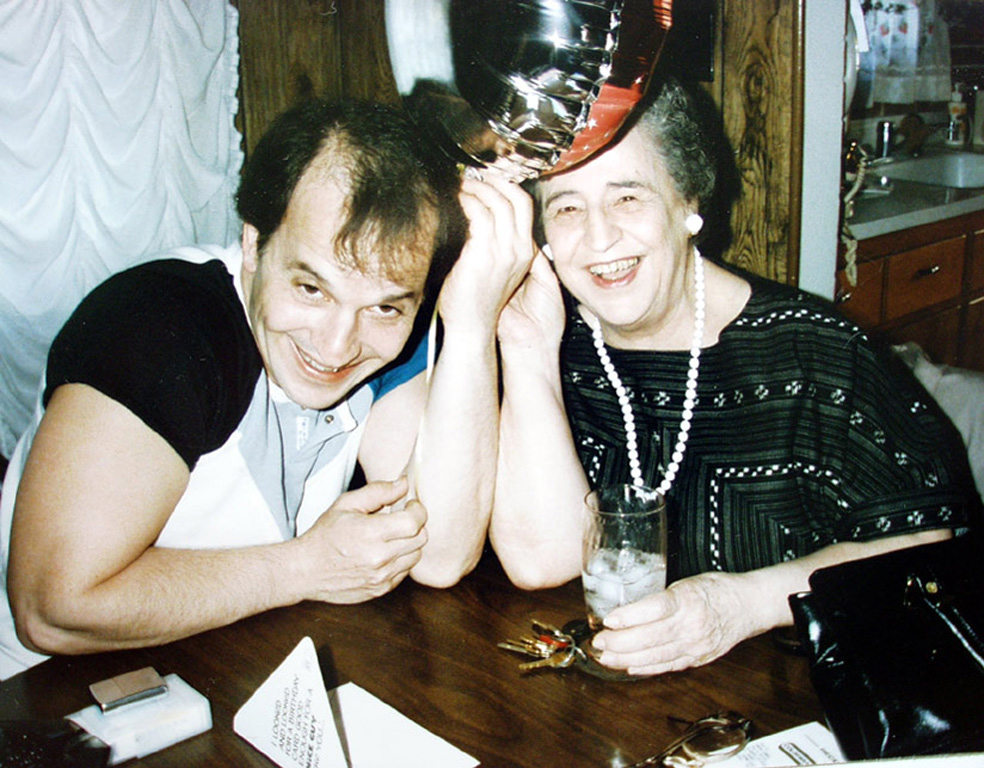 1985 - Mom and Andy