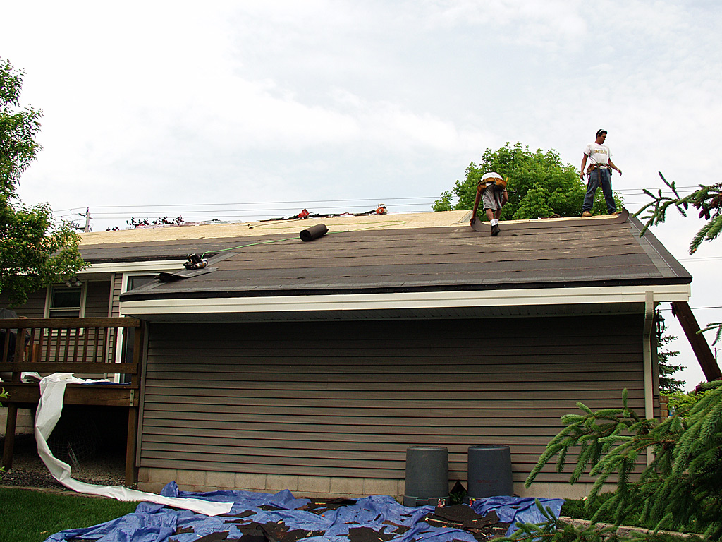 Installing ice and water shield