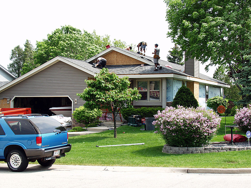 Shingle installation
