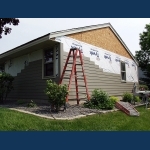 Siding installation