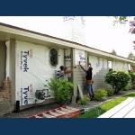 Siding installation