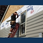 Siding installation