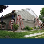 Siding installation