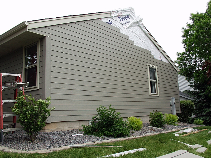 Siding installation