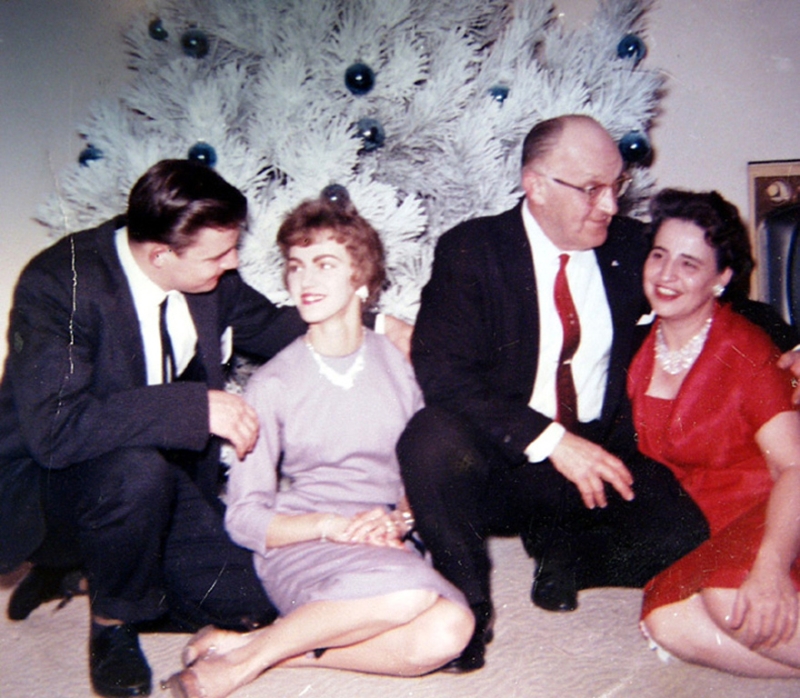 1960 - Peter, Carol, Dad and Mom