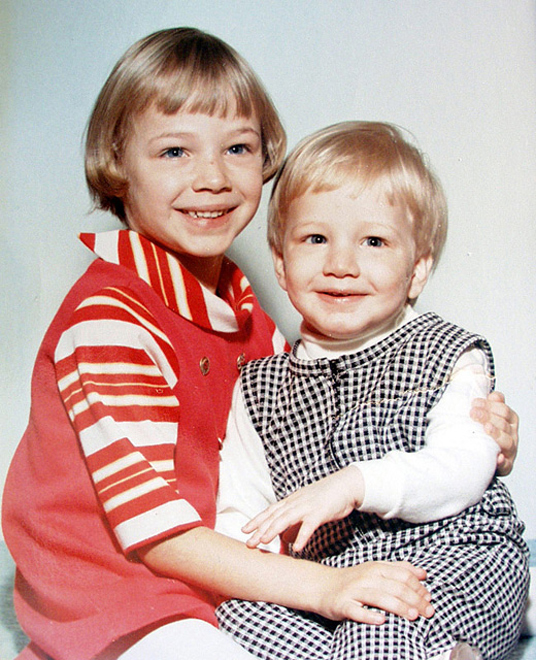 Peter's Daughter and Son - Linda and Mike
