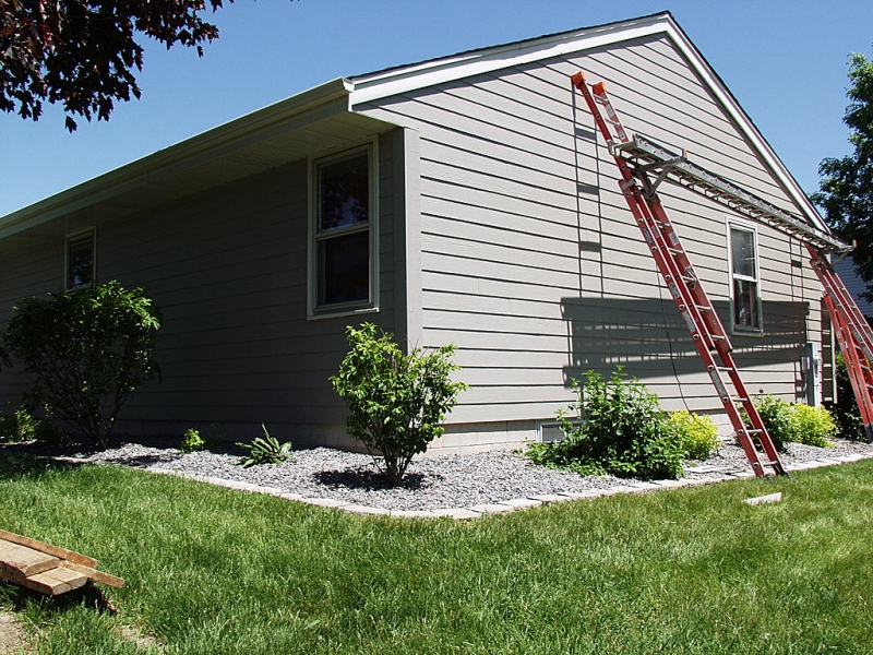 Siding installation