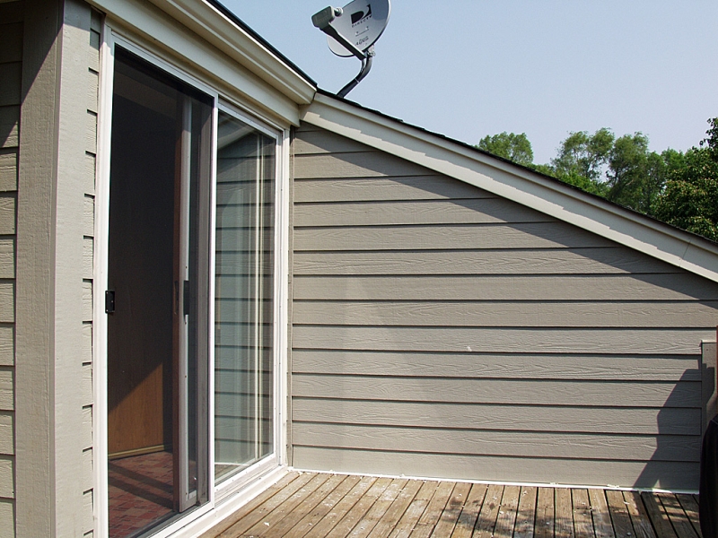 Siding installation