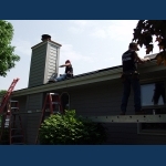 Siding installation