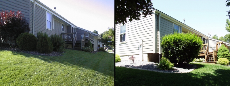 Before and After....