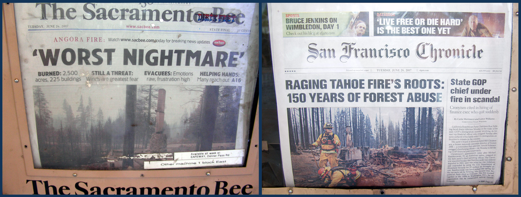 Newspaper Headlines