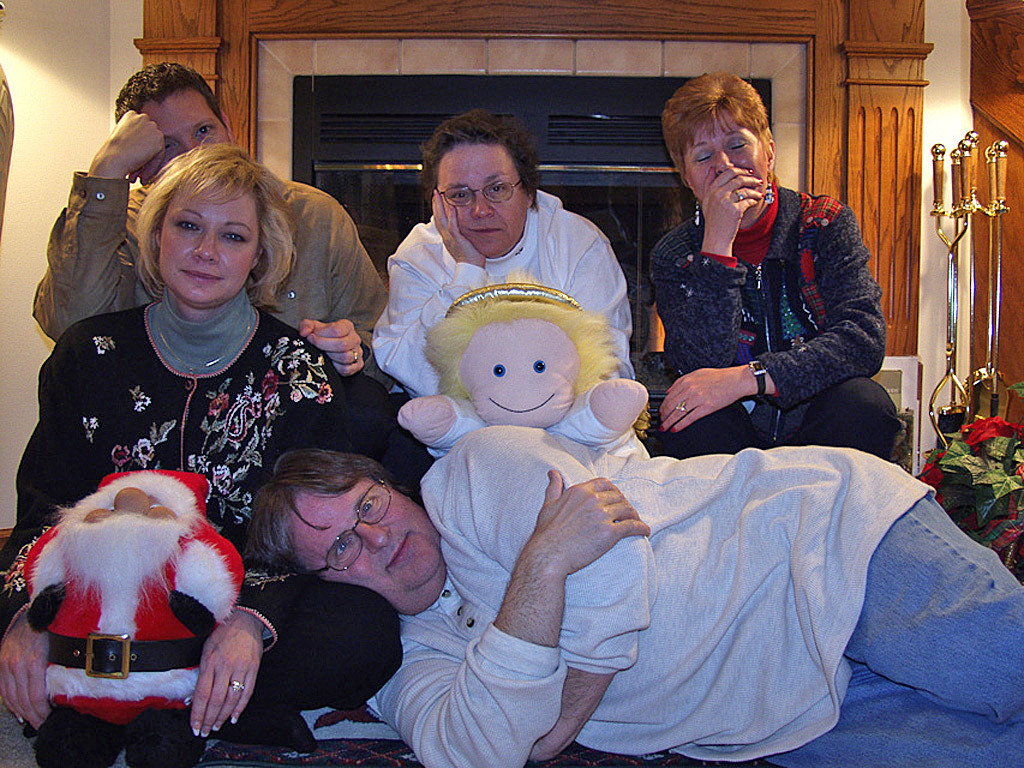 2002 - Christmas - Waiting Patiently........For Santa?