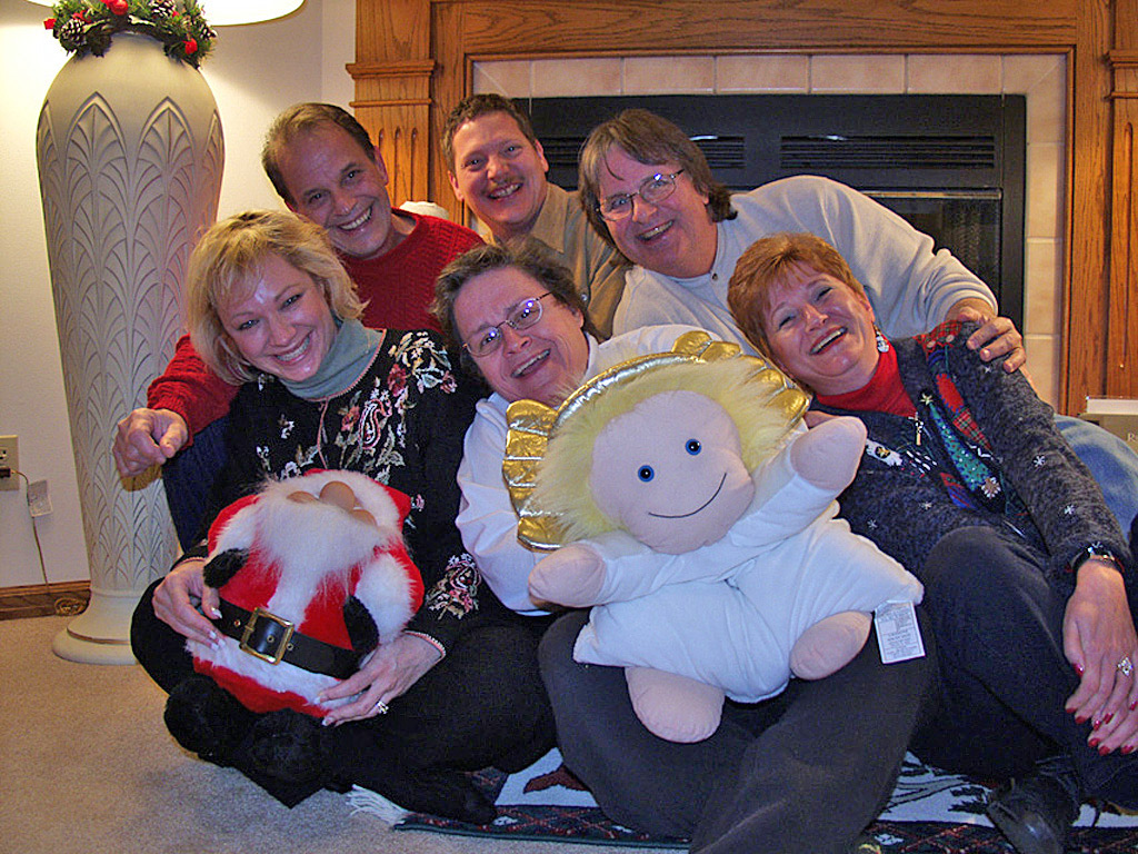 2002 - Christmas - No, to have the damn picture taken....