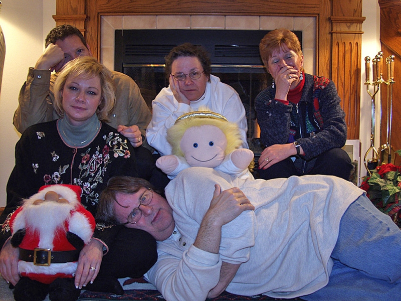 2002 - Christmas - Waiting Patiently........For Santa?