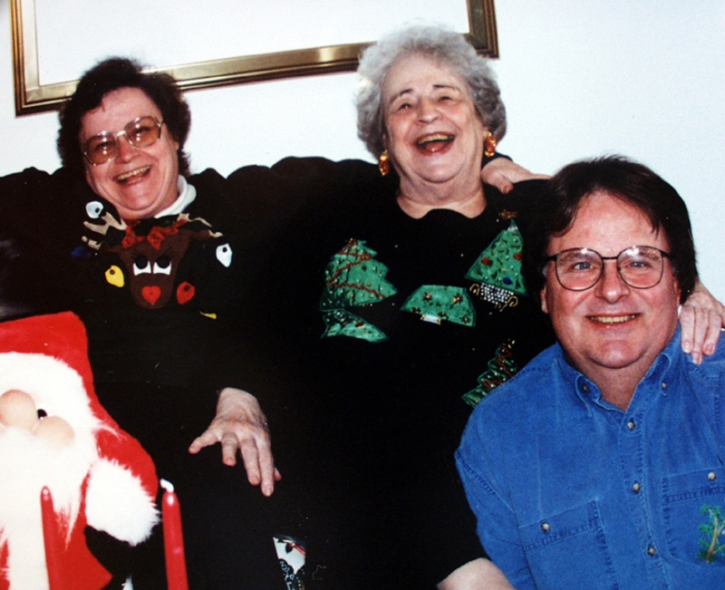 1996 - Holly, Mom and Tim