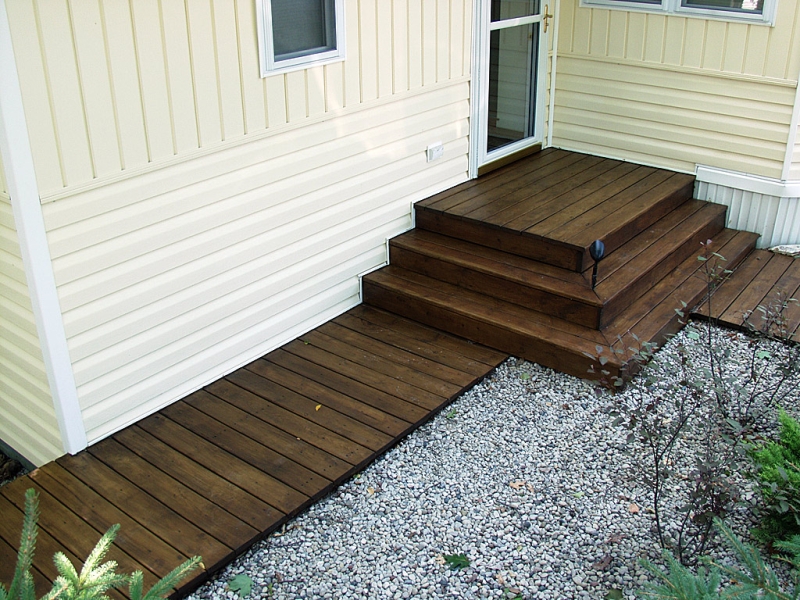 New Deck Stain