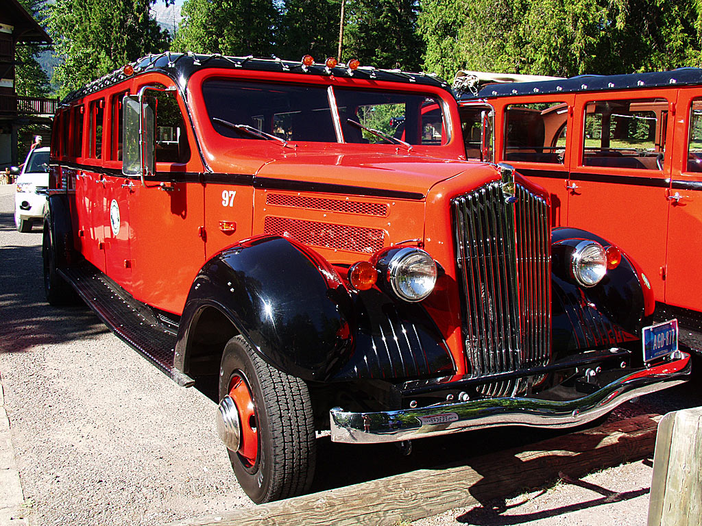Jammer at the Lake McDonald Lodge