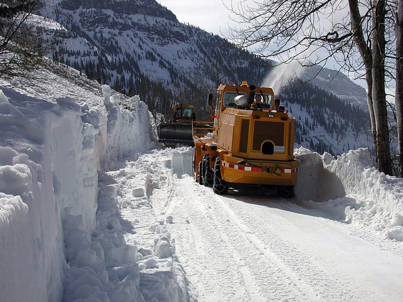 Snowplowing