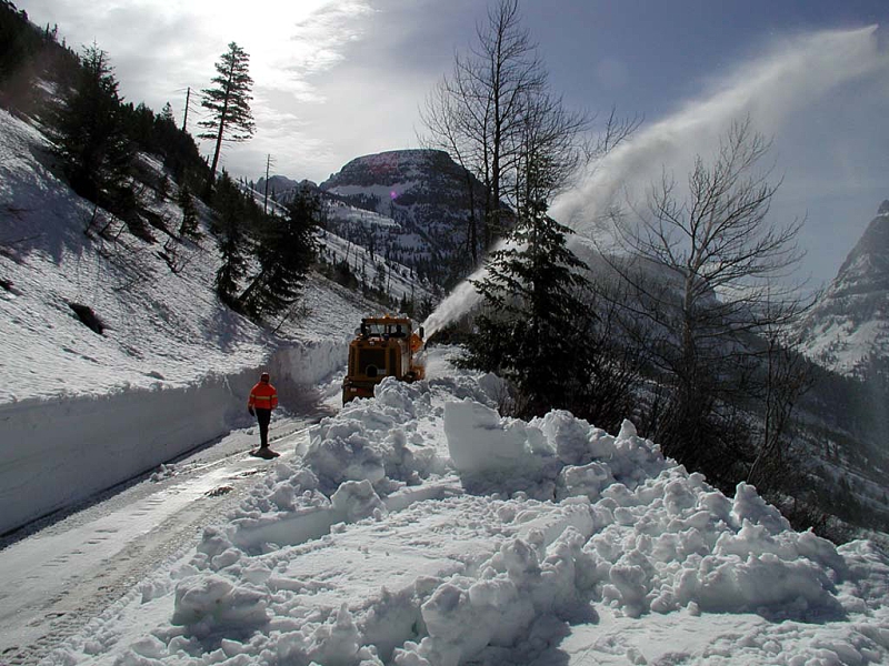Snowplowing