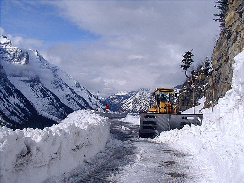 Snowplowing