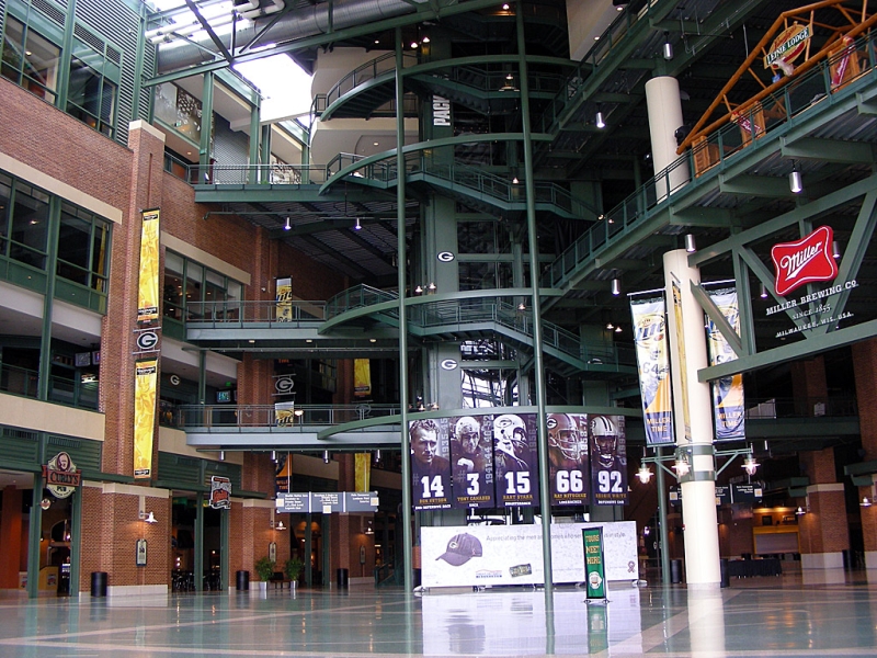 Lambeau Field Atrium