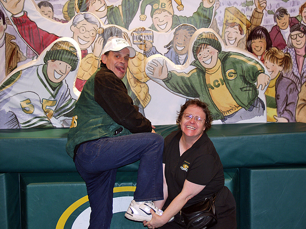 Hall Of Fame - Lambeau Leap