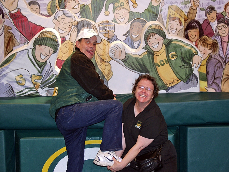 Hall Of Fame - Lambeau Leap