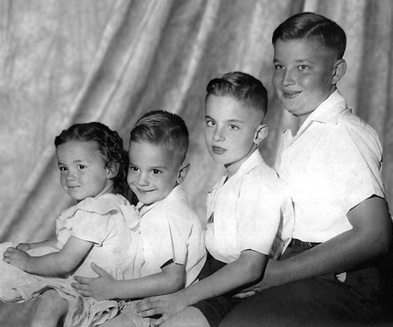 1949 - Holly, Andy, Tim and Peter