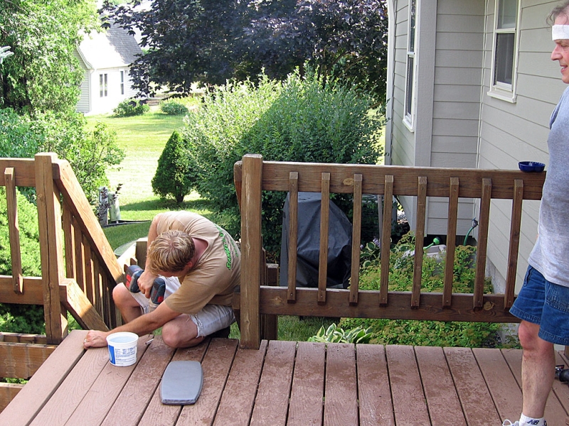 Installing Deck Boards