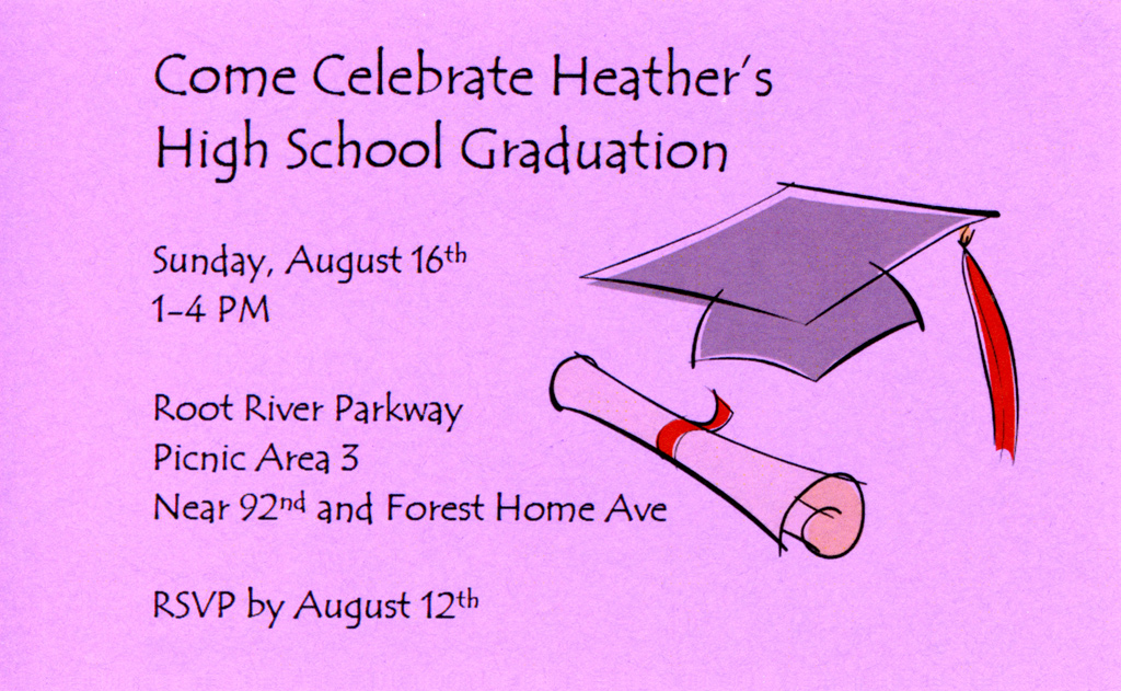 Graduation Invitation