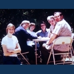 1980 - Linda, Aunt Molly, Mike, Holly, Mom and Pete