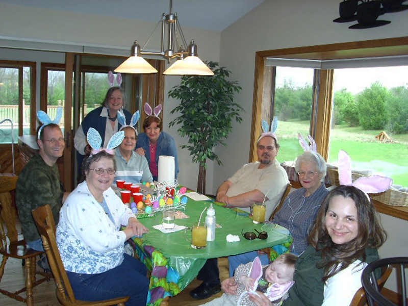 Coloring Easter Eggs