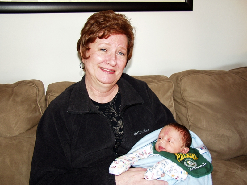 Me and Great Aunt Lorna