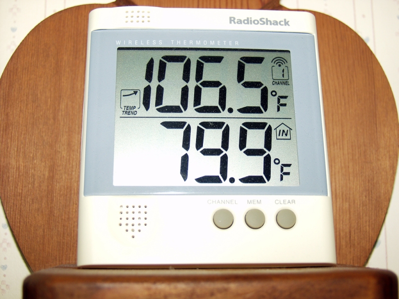 More Record Breaking Heat ! - July 5, 2012 - 4:29 PM