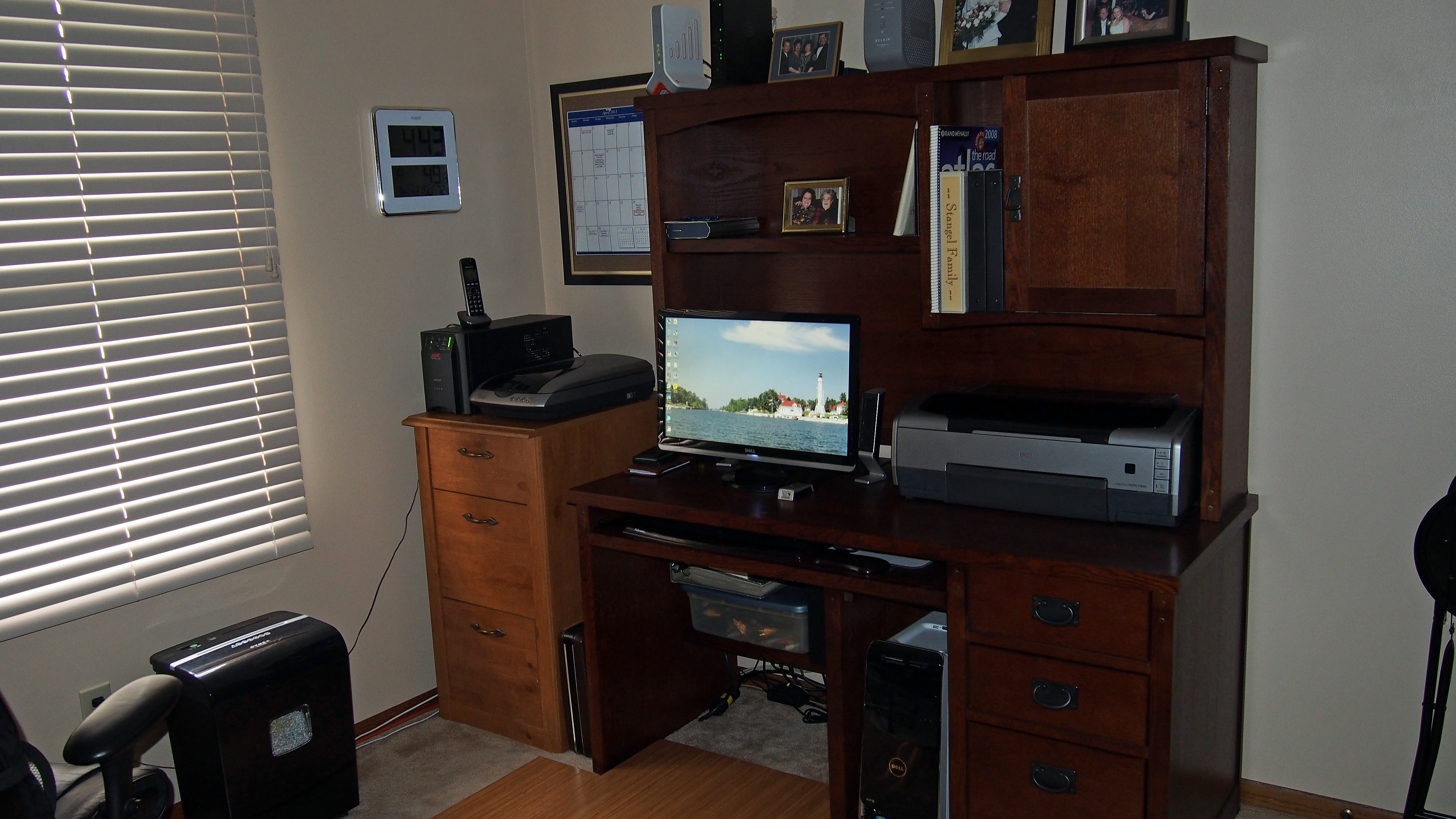 Smaller Desk and Hutch
