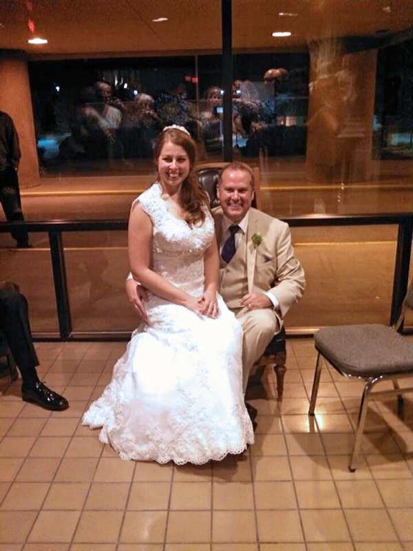 Proud Father with his Daughter