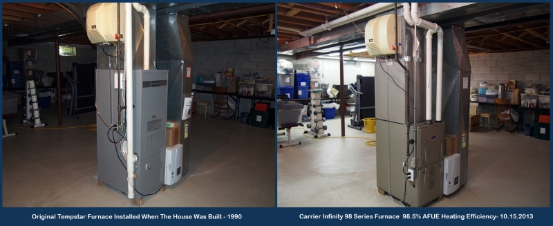 Old and New Furnace