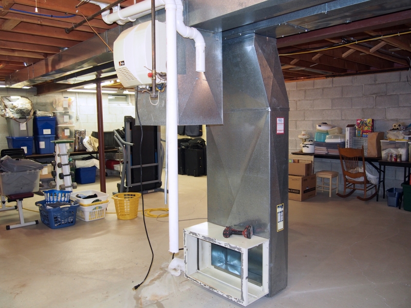 Old Furnace Removed