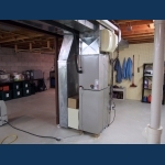 Fully Insulated Coil Cabinet Installed