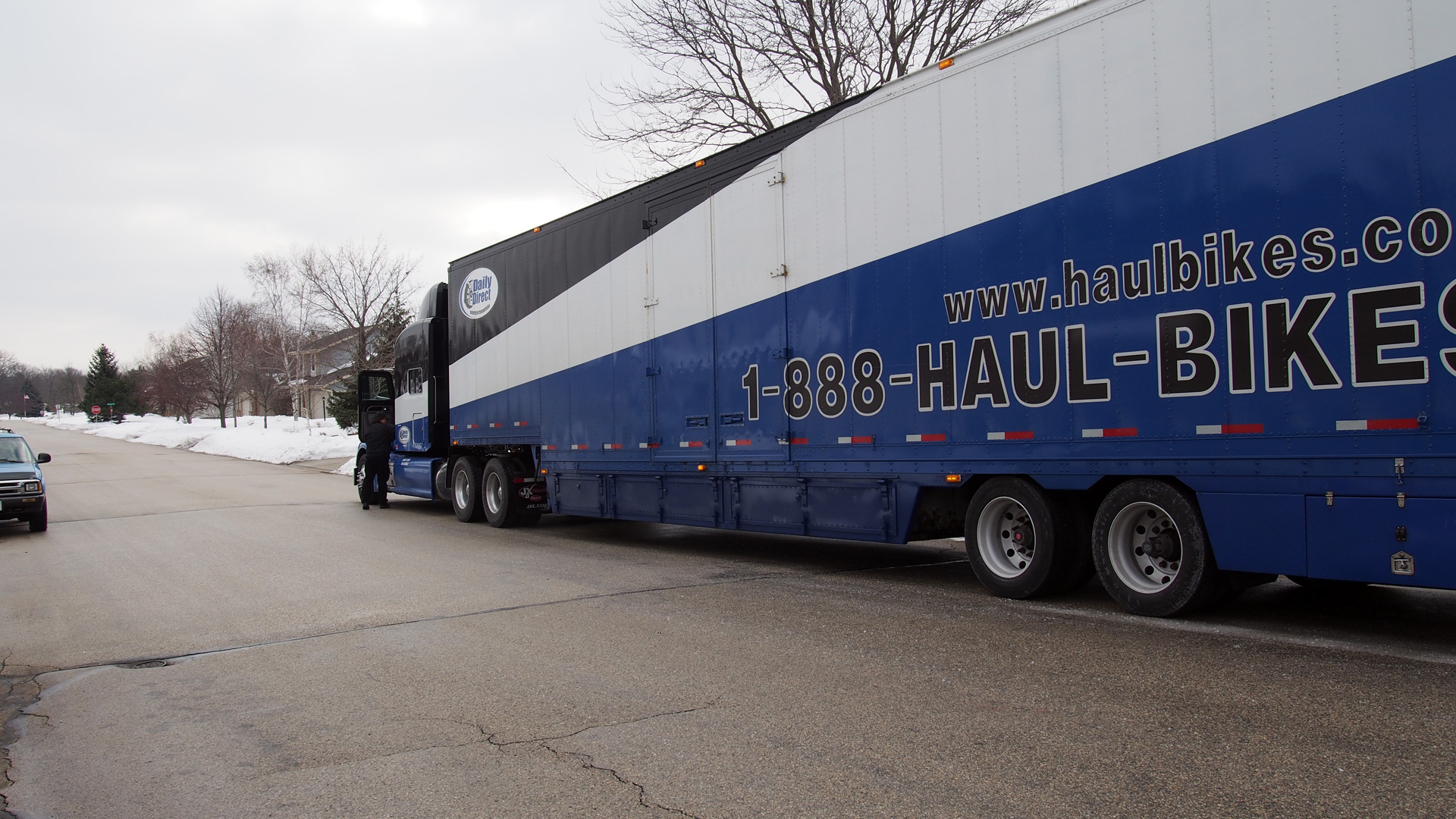 Heading on to their next stop.
