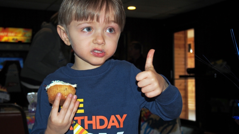 Another thumbs up to Dad